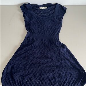 Trina Turk P Elegant Navy Blue Dress